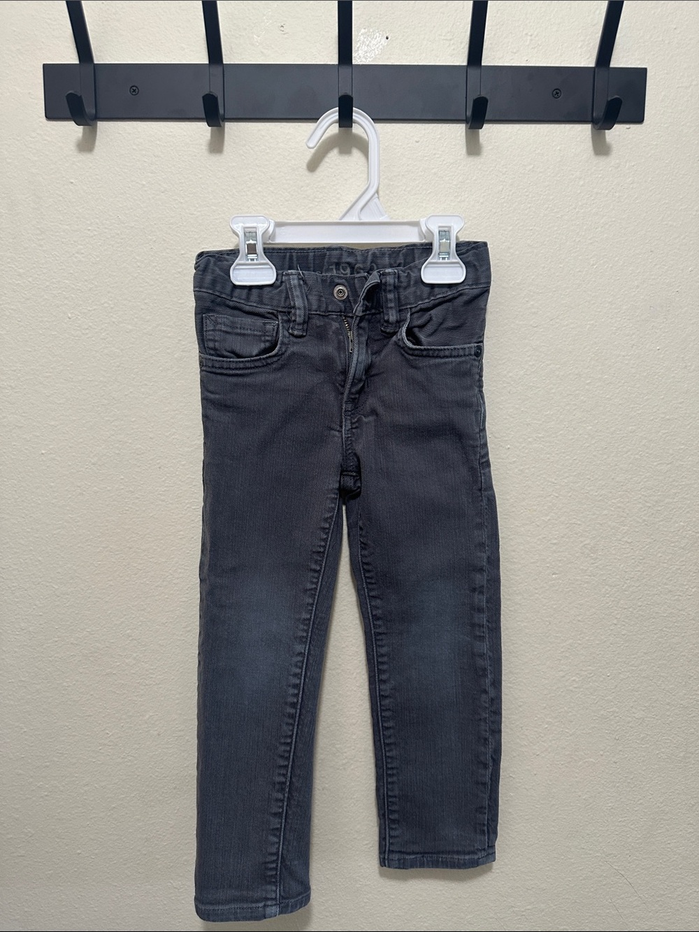 GAP Kids Charcoal Gray Stretch Denim Jeans